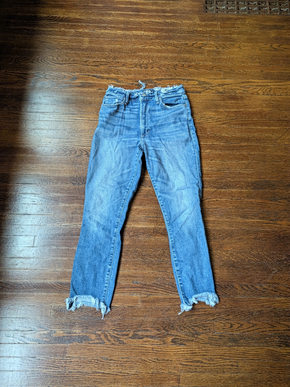 Abercrombie & Fitch Simone High Rise Ankle Womens Denim Jeans Denim Sz 27/4R
